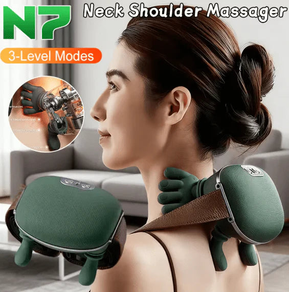 Premium Neck & Shoulder Pain Relief Massager